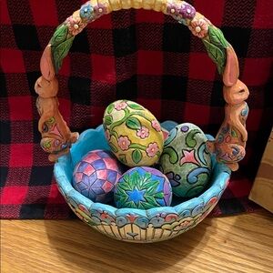 Jim Shore “Hunting Eggs, Finding Joy” Figurine